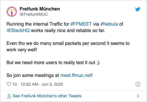 tweet FreifunkMUC